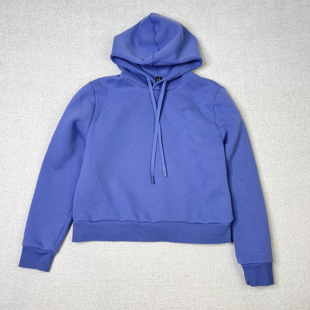 Sun Day Red Hoodie Denim Blue Tiger Woods Women's L